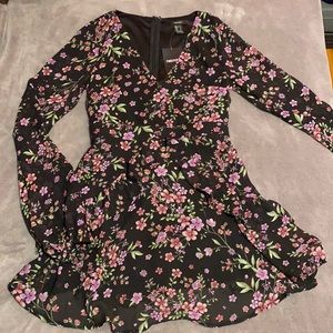 Floral mini dress